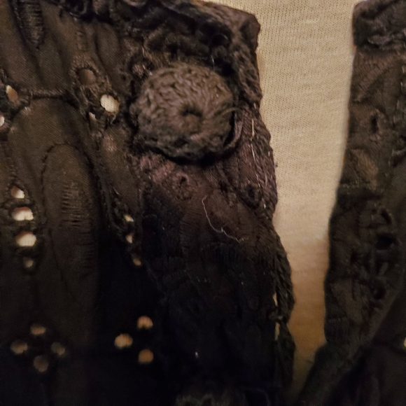 📣5 for $20!📣 Bohemian Handmade Tunic, Black - Picture 3 of 6